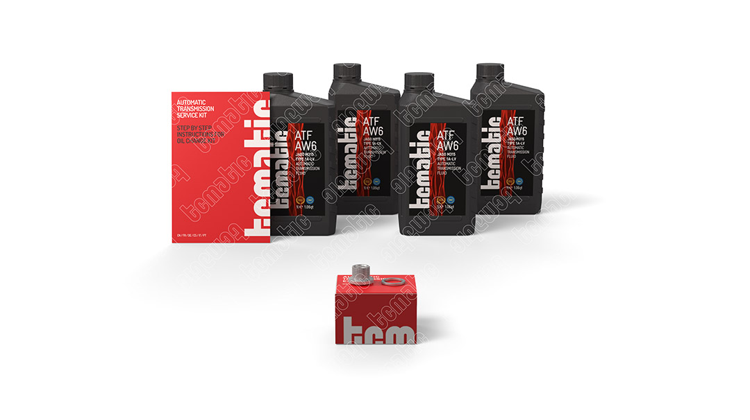 Onderd.set, olie verversen van automatische versnellingsbak Tcmatic 105.101.0068