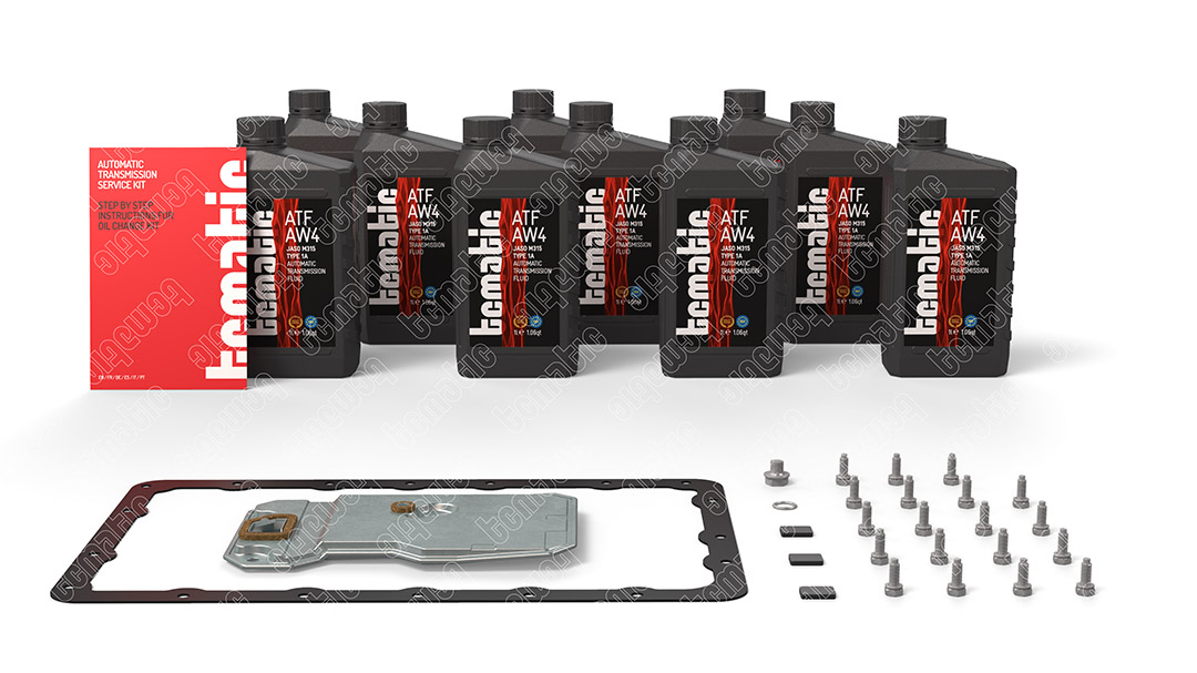 Onderd.set, olie verversen van automatische versnellingsbak Tcmatic 105.101.1047