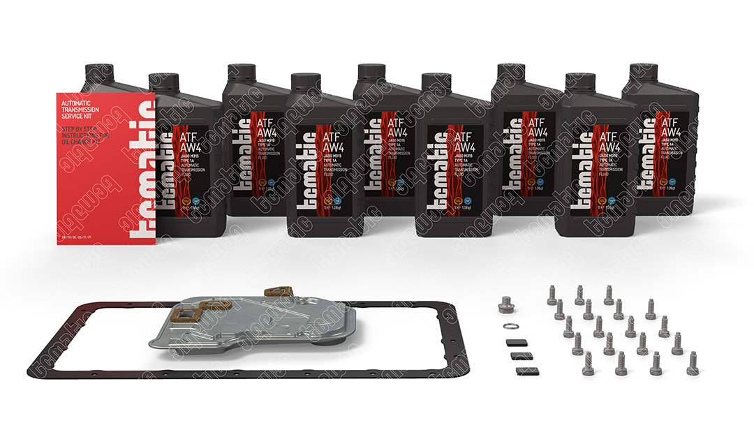 Onderd.set, olie verversen van automatische versnellingsbak Tcmatic 105.101.1060