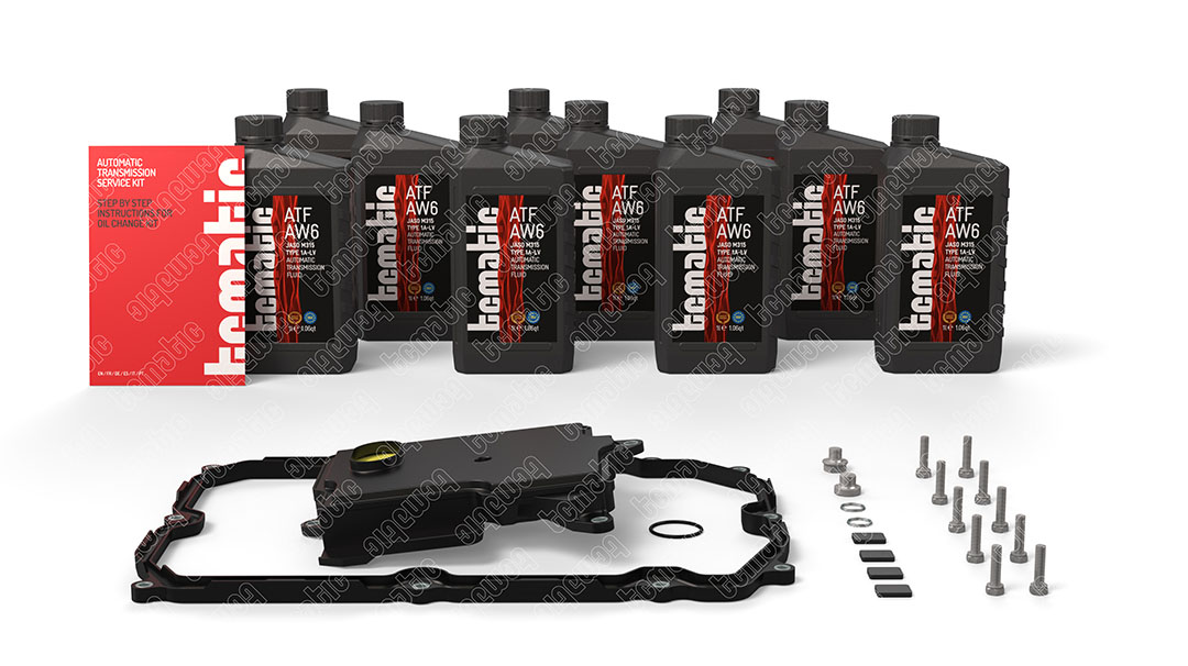 Onderd.set, olie verversen van automatische versnellingsbak Tcmatic 105.101.1071