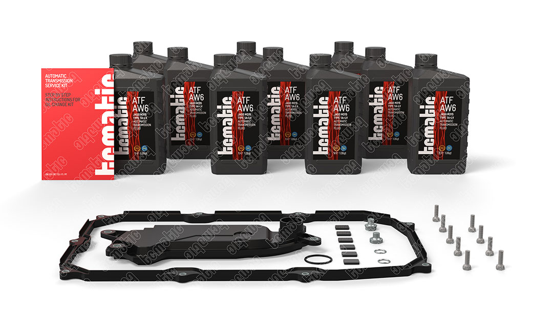 Onderd.set, olie verversen van automatische versnellingsbak Tcmatic 105.101.1077