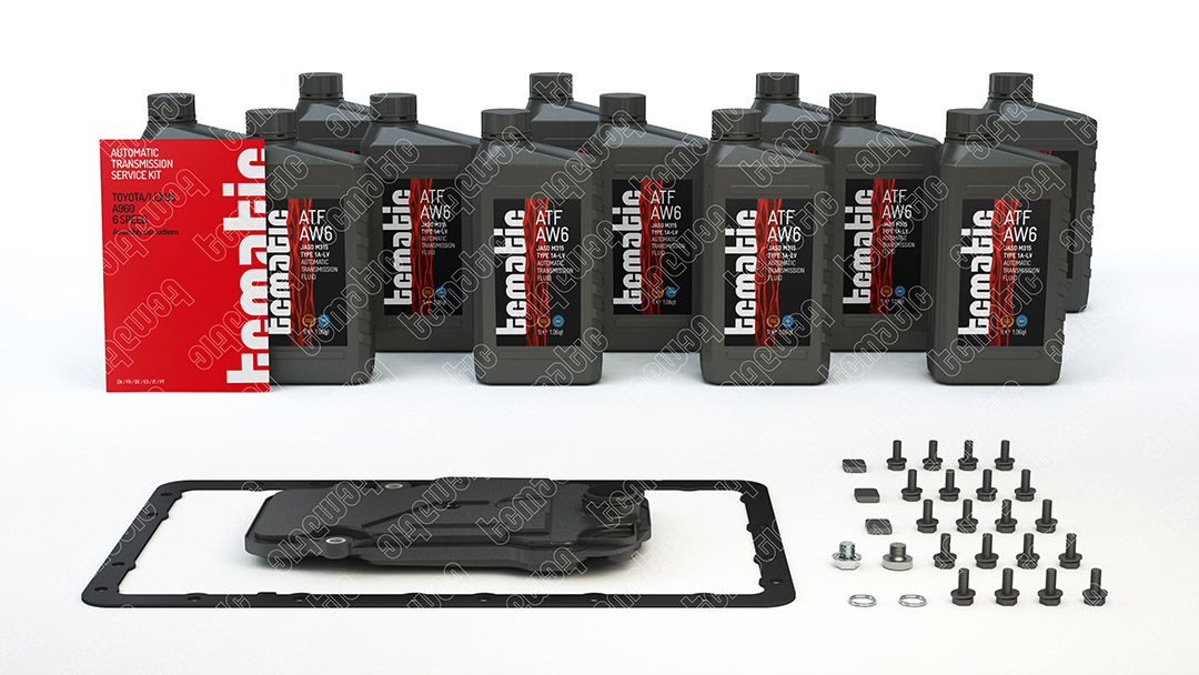 Tcmatic Onderd.set, olie verversen van automatische versnellingsbak 105.101.2013