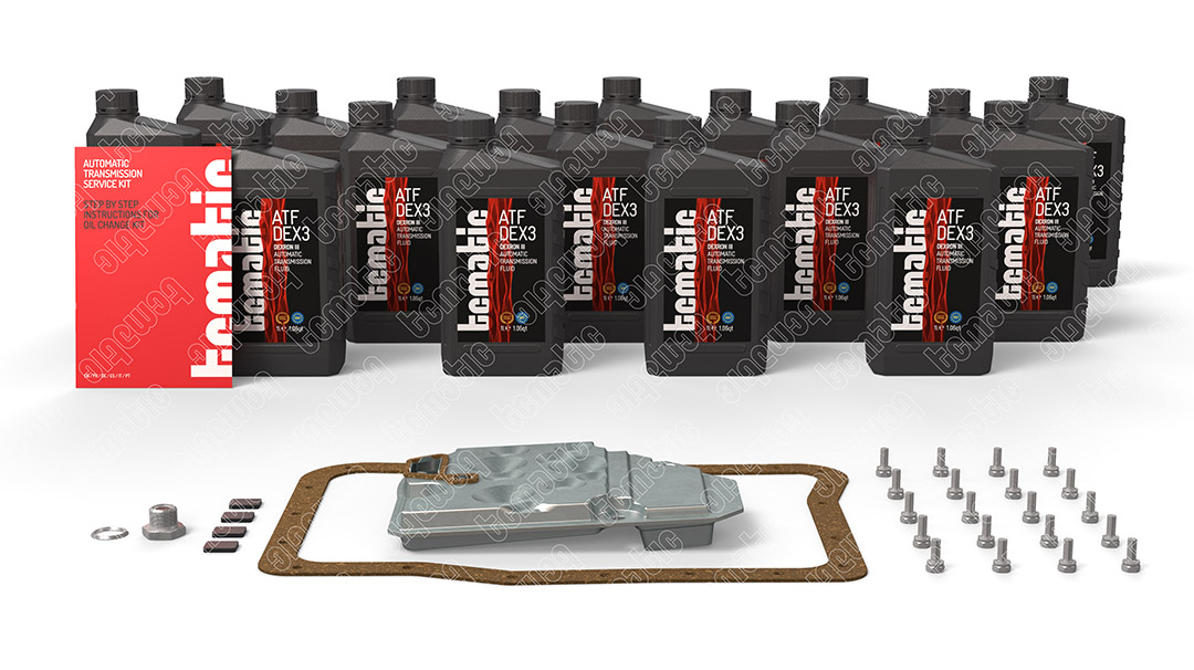 Onderd.set, olie verversen van automatische versnellingsbak Tcmatic 105.101.2025