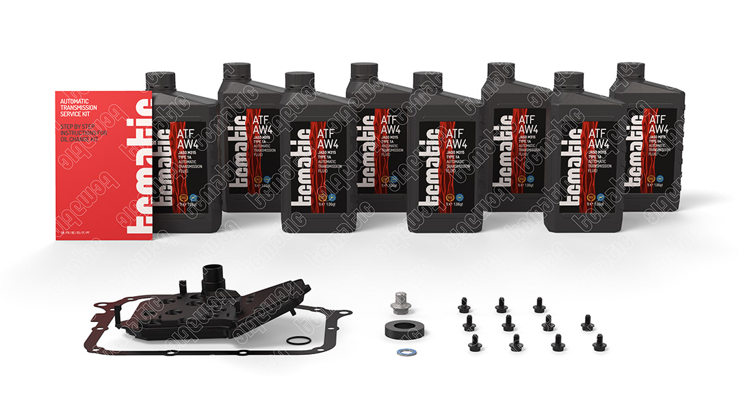 Onderd.set, olie verversen van automatische versnellingsbak Tcmatic 105.101.2045