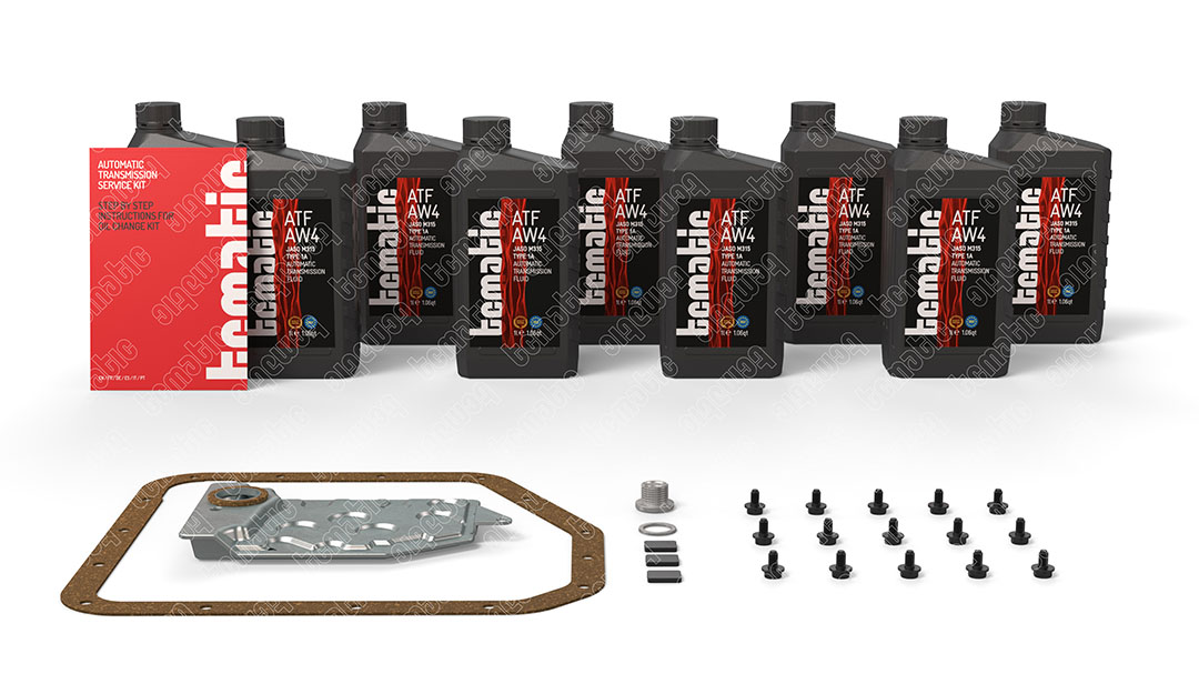 Onderd.set, olie verversen van automatische versnellingsbak Tcmatic 105.101.2056