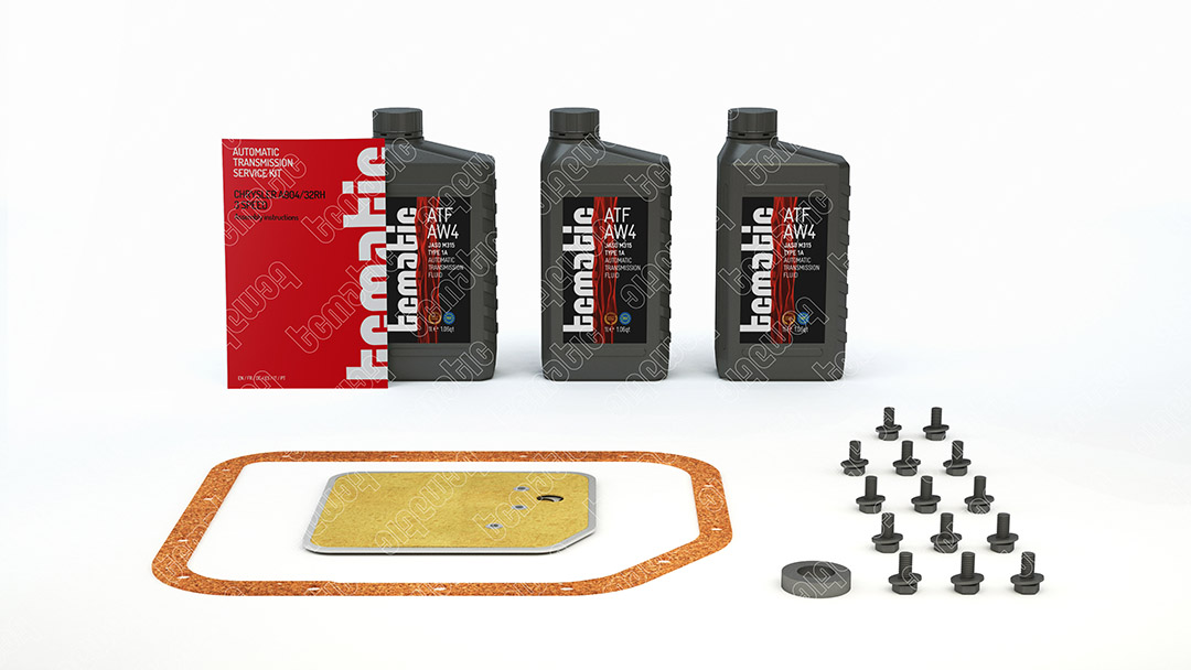 Onderd.set, olie verversen van automatische versnellingsbak Tcmatic 105.102.0011