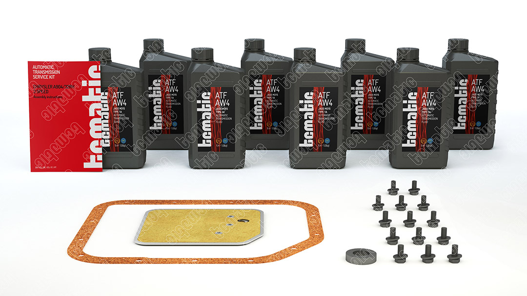 Onderd.set, olie verversen van automatische versnellingsbak Tcmatic 105.102.1011