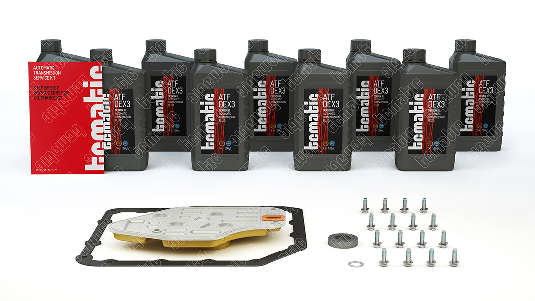 Onderd.set, olie verversen van automatische versnellingsbak Tcmatic 105.104.1002