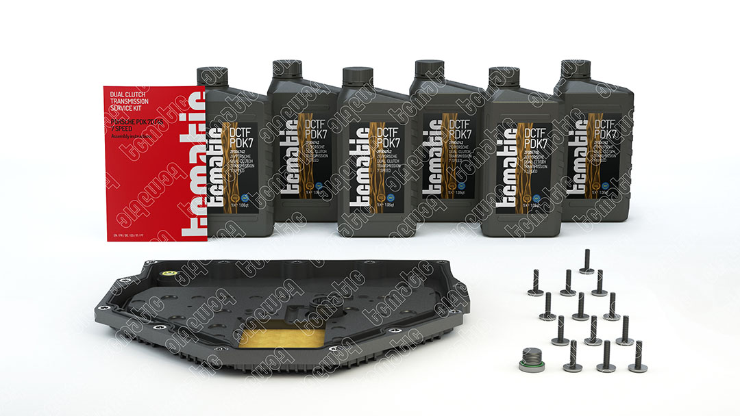 Onderd.set, olie verversen van automatische versnellingsbak Tcmatic 105.106.0014