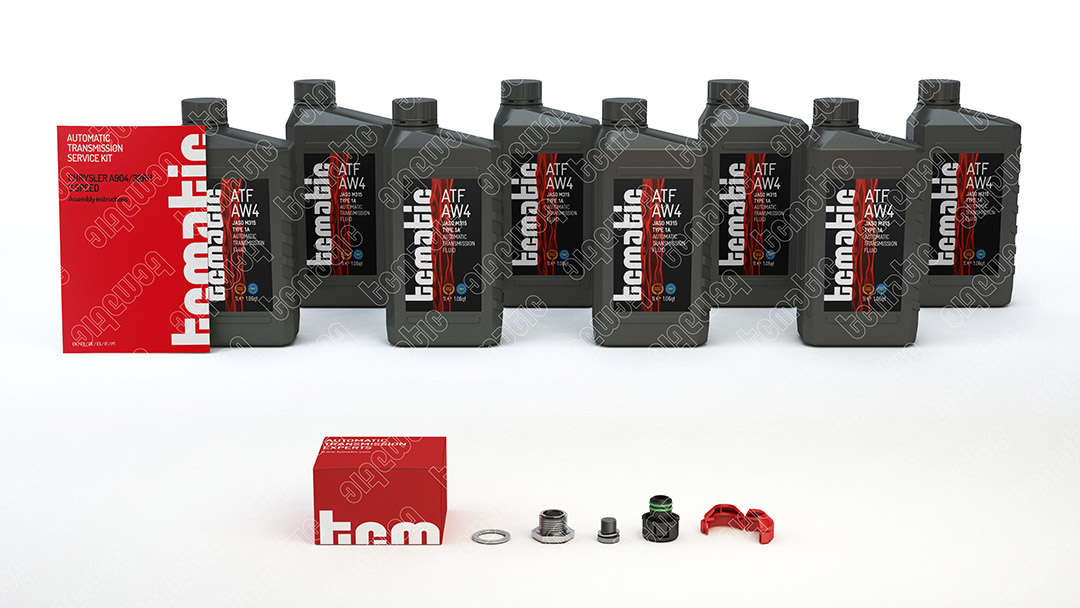 Tcmatic Onderd.set, olie verversen van automatische versnellingsbak 105.107.1004