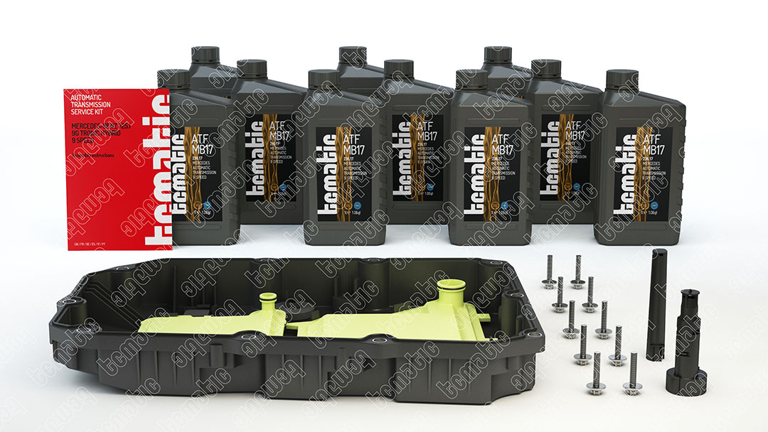 Onderd.set, olie verversen van automatische versnellingsbak Tcmatic 105.108.1013