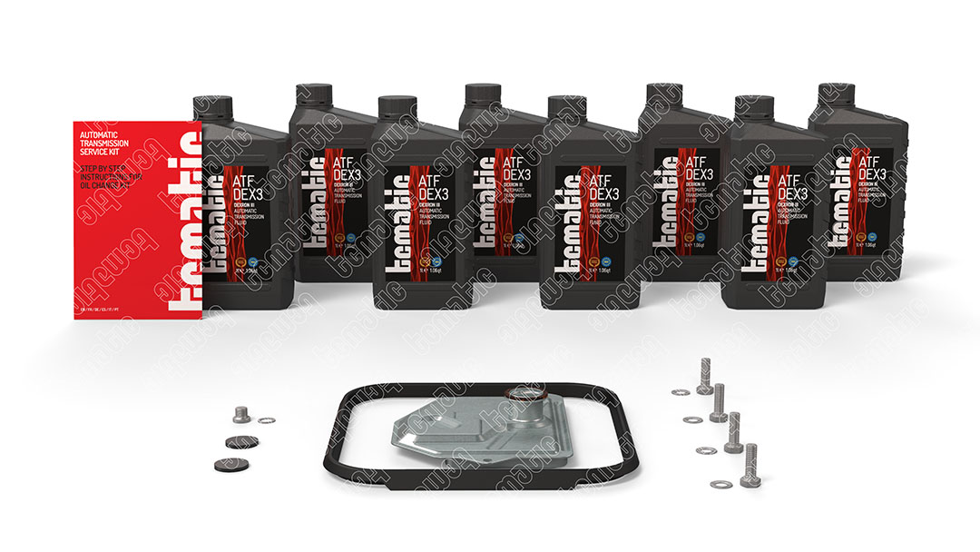 Onderd.set, olie verversen van automatische versnellingsbak Tcmatic 105.108.1017