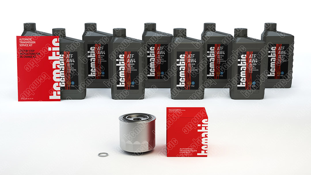 Onderd.set, olie verversen van automatische versnellingsbak Tcmatic 105.109.1003