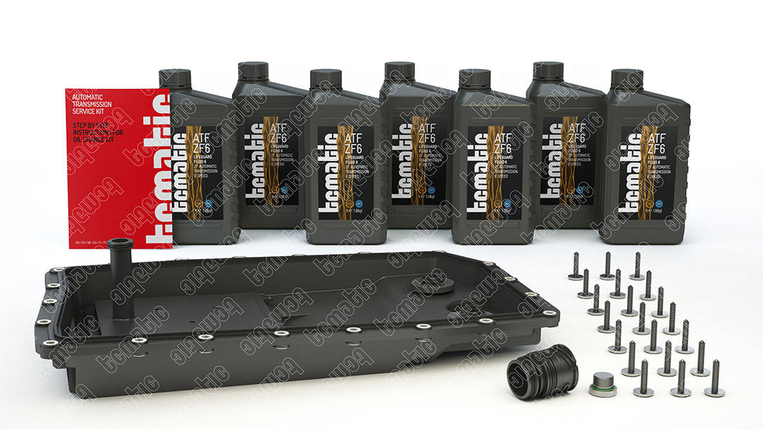 Tcmatic Onderd.set, olie verversen van automatische versnellingsbak 105.111.0014