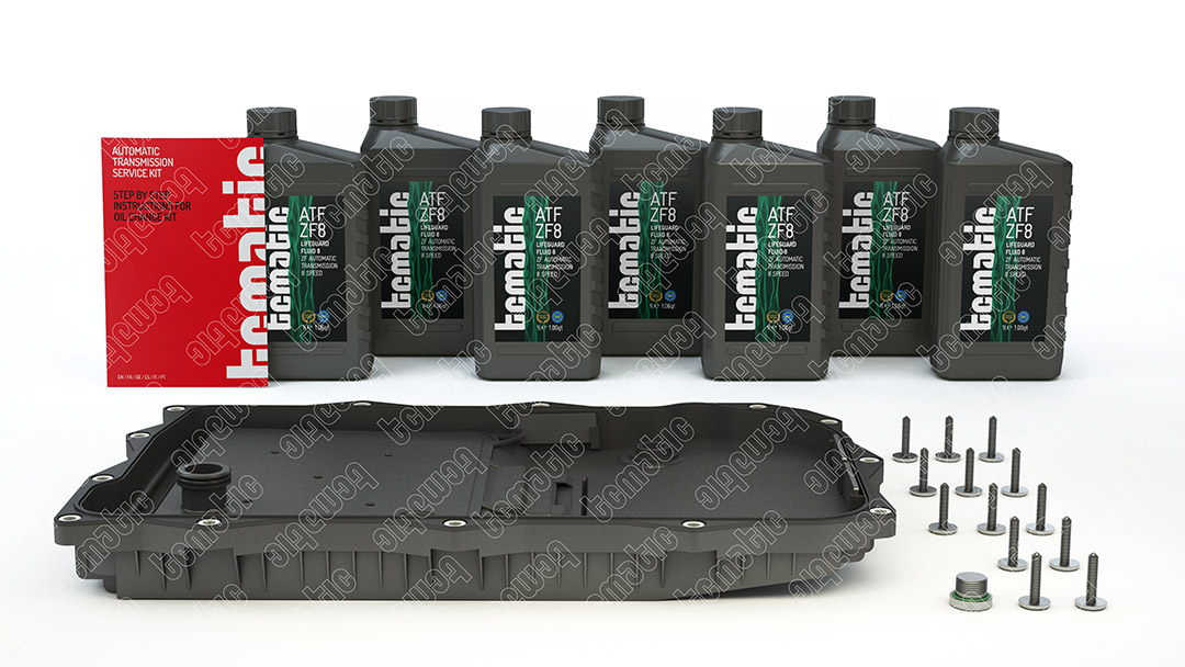 Onderd.set, olie verversen van automatische versnellingsbak Tcmatic 105.111.0028