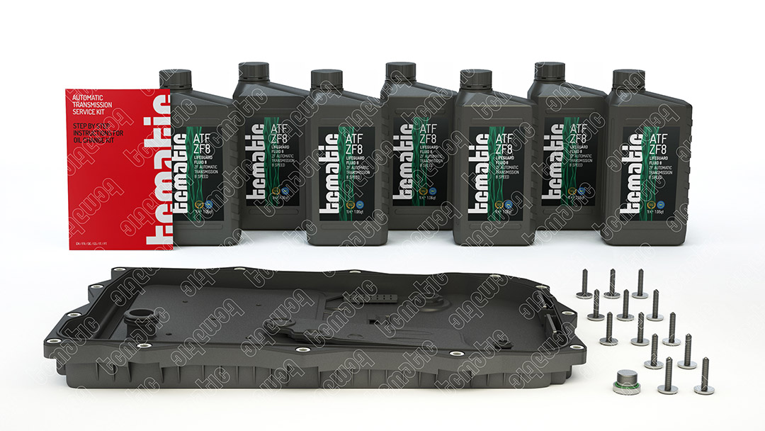 Tcmatic Onderd.set, olie verversen van automatische versnellingsbak 105.111.0030