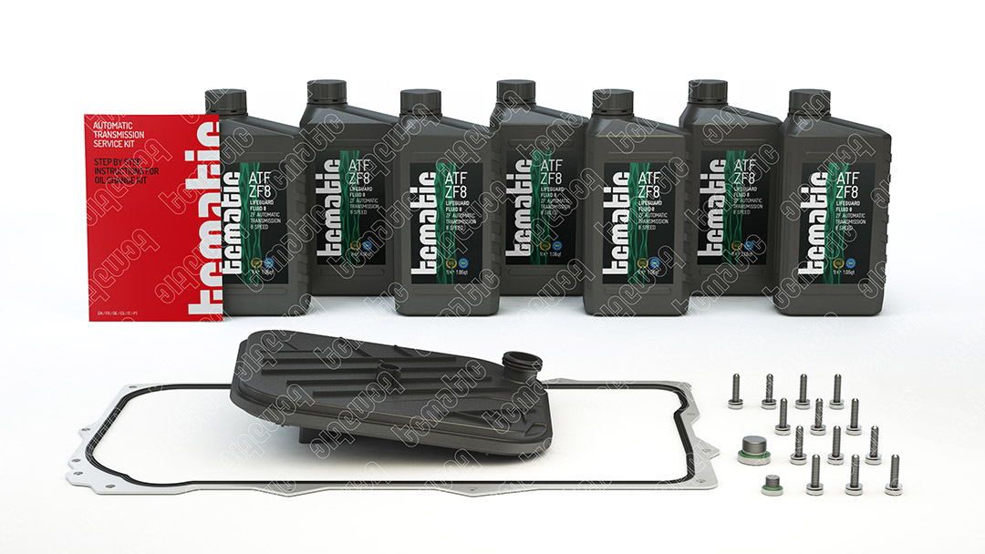 Onderd.set, olie verversen van automatische versnellingsbak Tcmatic 105.111.0031