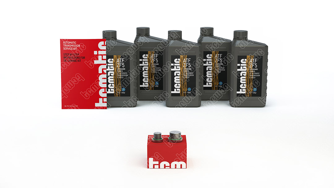 Onderd.set, olie verversen van automatische versnellingsbak Tcmatic 105.111.0034