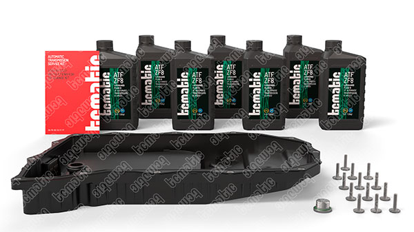 Onderd.set, olie verversen van automatische versnellingsbak Tcmatic 105.111.0043