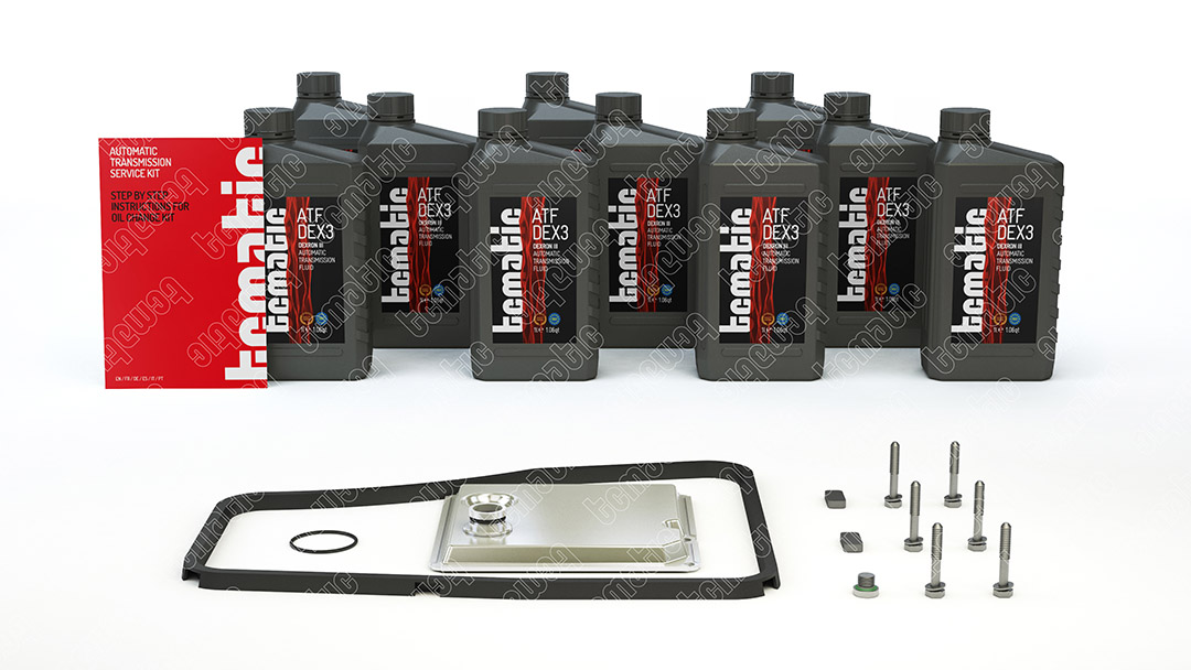 Onderd.set, olie verversen van automatische versnellingsbak Tcmatic 105.111.1002