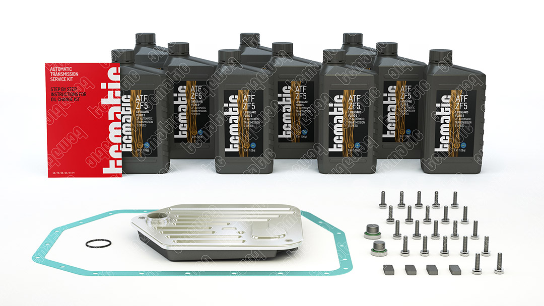 Tcmatic Onderd.set, olie verversen van automatische versnellingsbak 105.111.1009