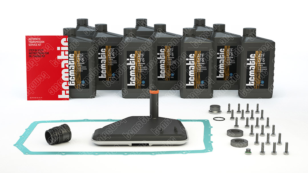 Tcmatic Onderd.set, olie verversen van automatische versnellingsbak 105.111.1015