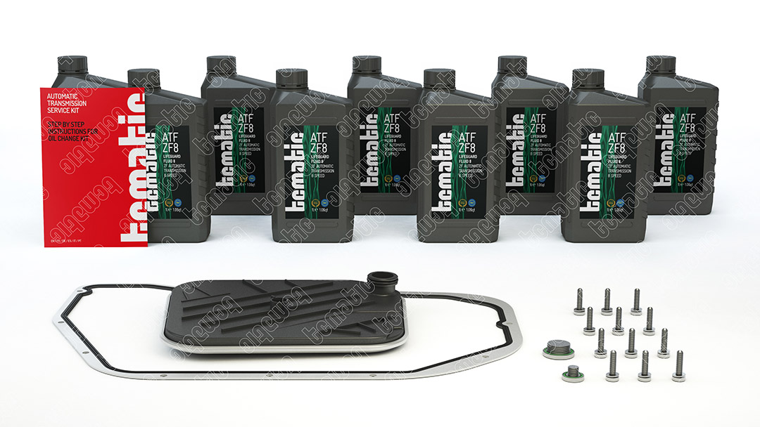 Onderd.set, olie verversen van automatische versnellingsbak Tcmatic 105.111.1022