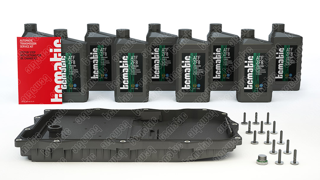 Onderd.set, olie verversen van automatische versnellingsbak Tcmatic 105.111.1028