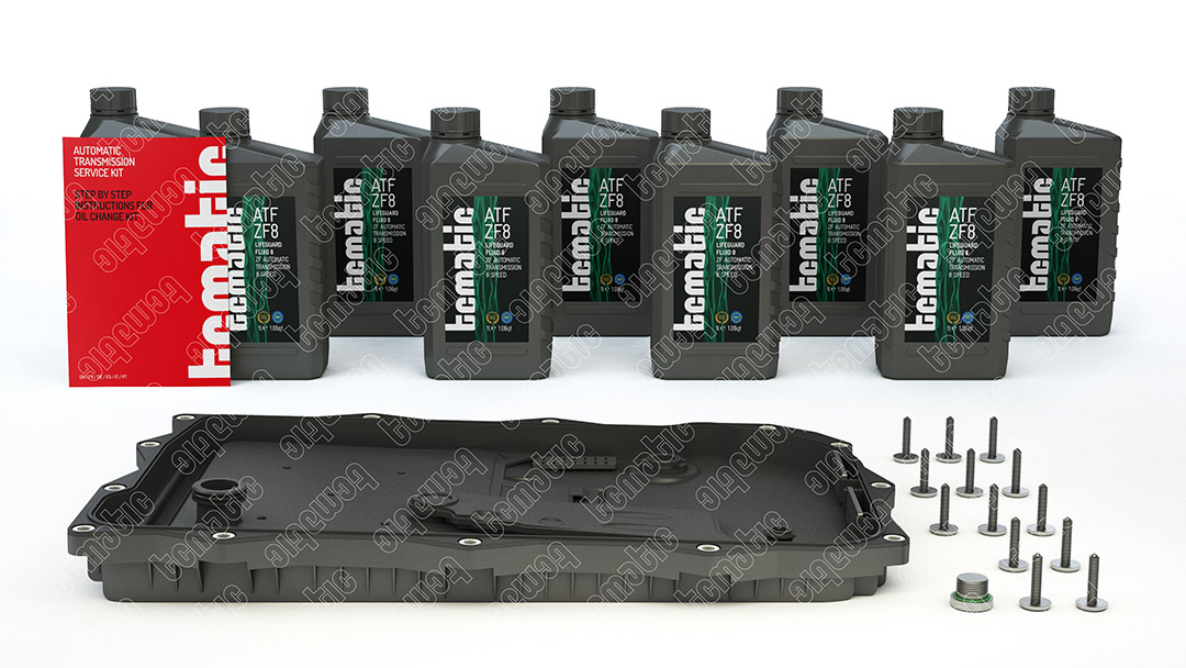 Onderd.set, olie verversen van automatische versnellingsbak Tcmatic 105.111.1030