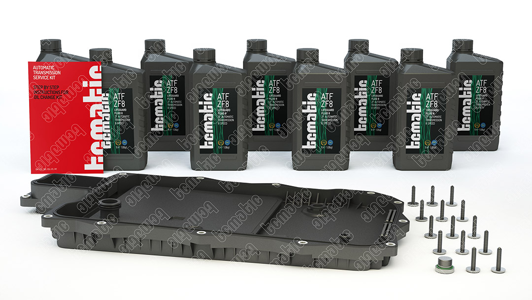 Onderd.set, olie verversen van automatische versnellingsbak Tcmatic 105.111.1032