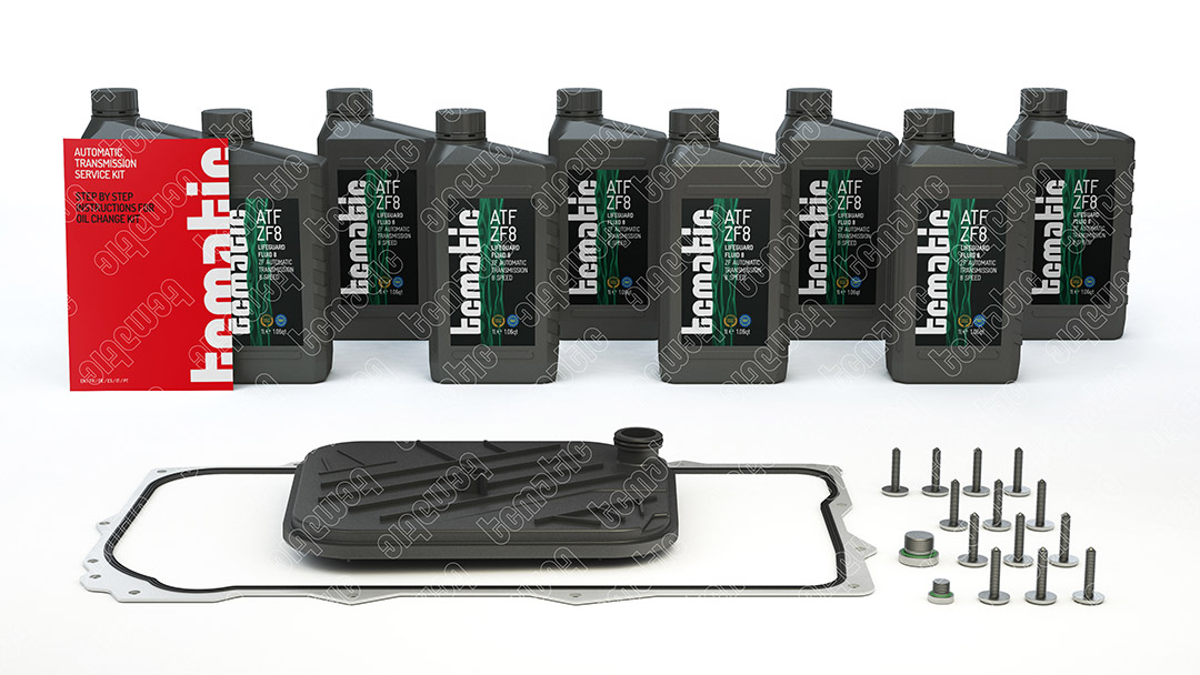 Onderd.set, olie verversen van automatische versnellingsbak Tcmatic 105.111.1033