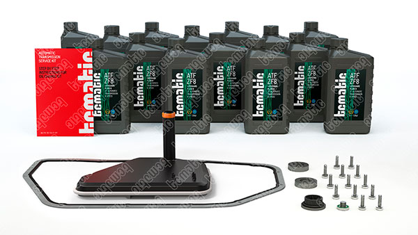 Onderd.set, olie verversen van automatische versnellingsbak Tcmatic 105.111.2017