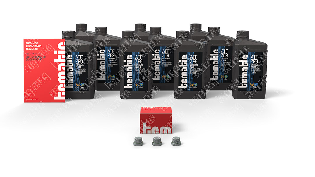 Onderd.set, olie verversen van automatische versnellingsbak Tcmatic 105.111.2040