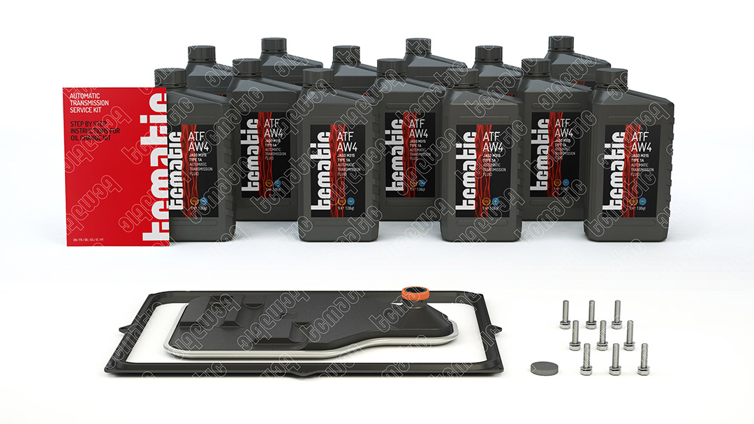 Onderd.set, olie verversen van automatische versnellingsbak Tcmatic 105.116.2001