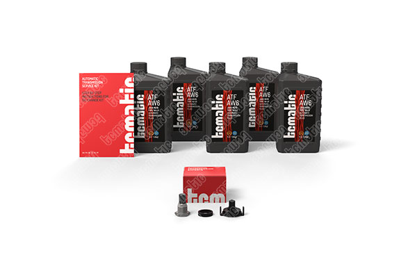 Onderd.set, olie verversen van automatische versnellingsbak Tcmatic 105.121.0001