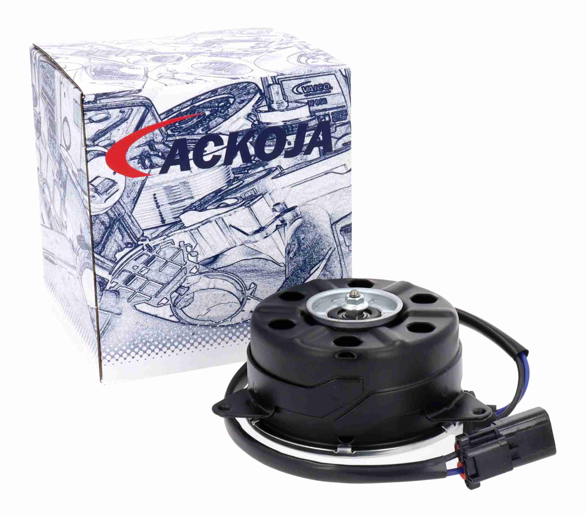 Ackoja Elektrische motor, radiateurventilator A26-01-0019