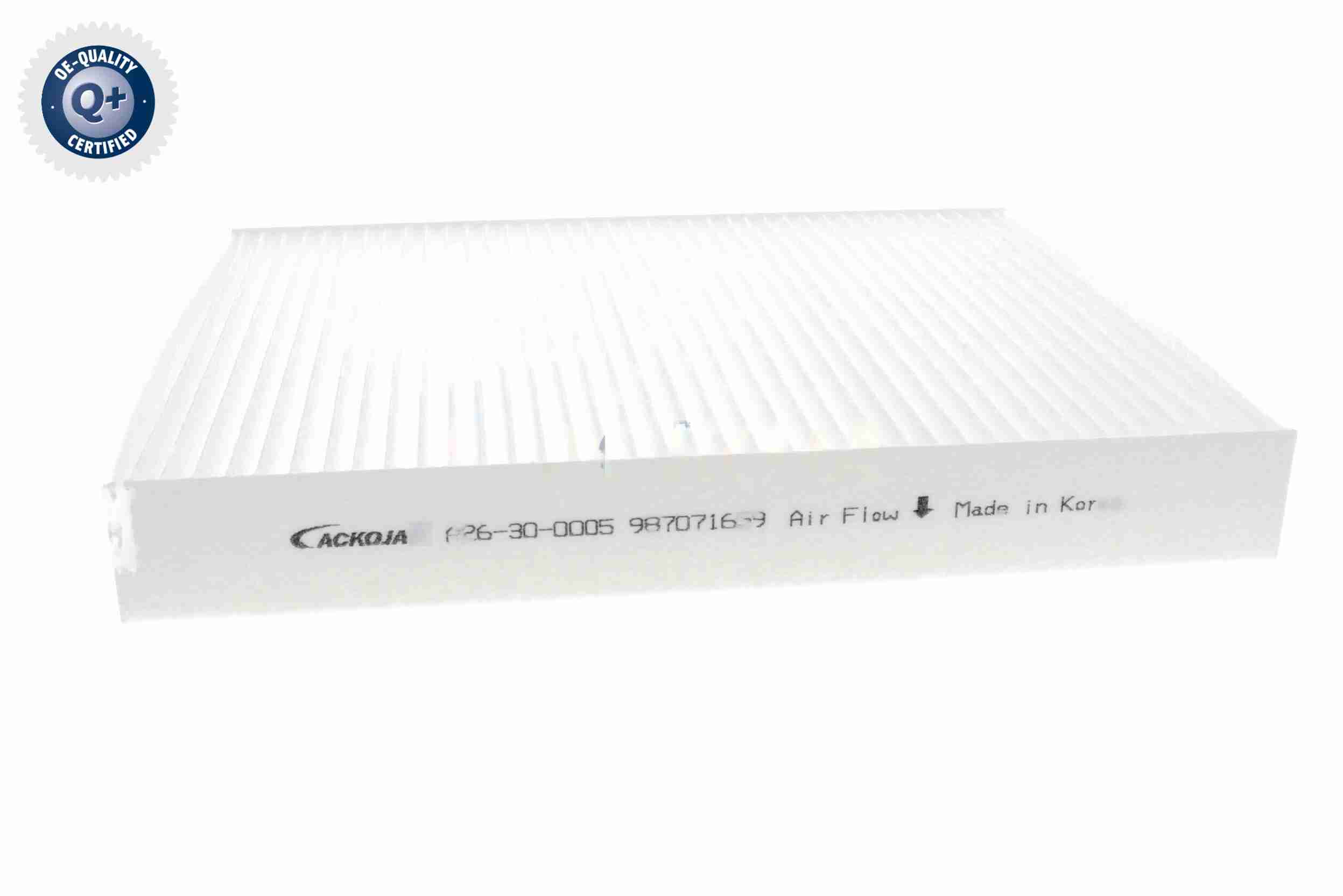 Ackoja Interieurfilter A26-30-0005