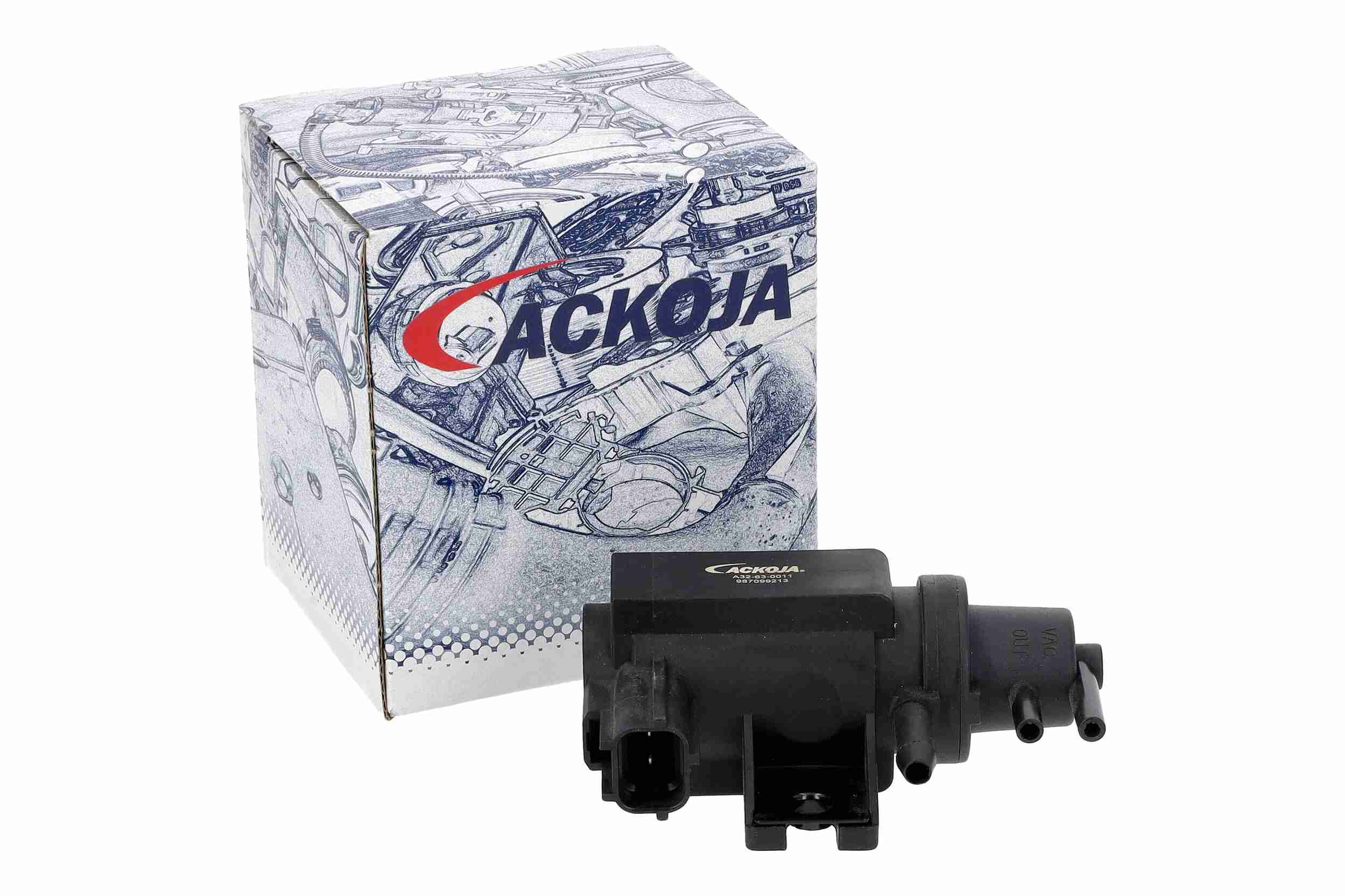 Ackoja Drukconvertor, uitlaatgasregeling A32-63-0011