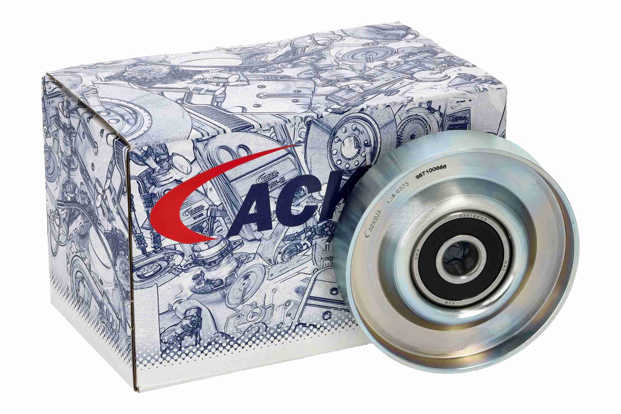 Ackoja Spanrol (poly) V-riem A38-0373