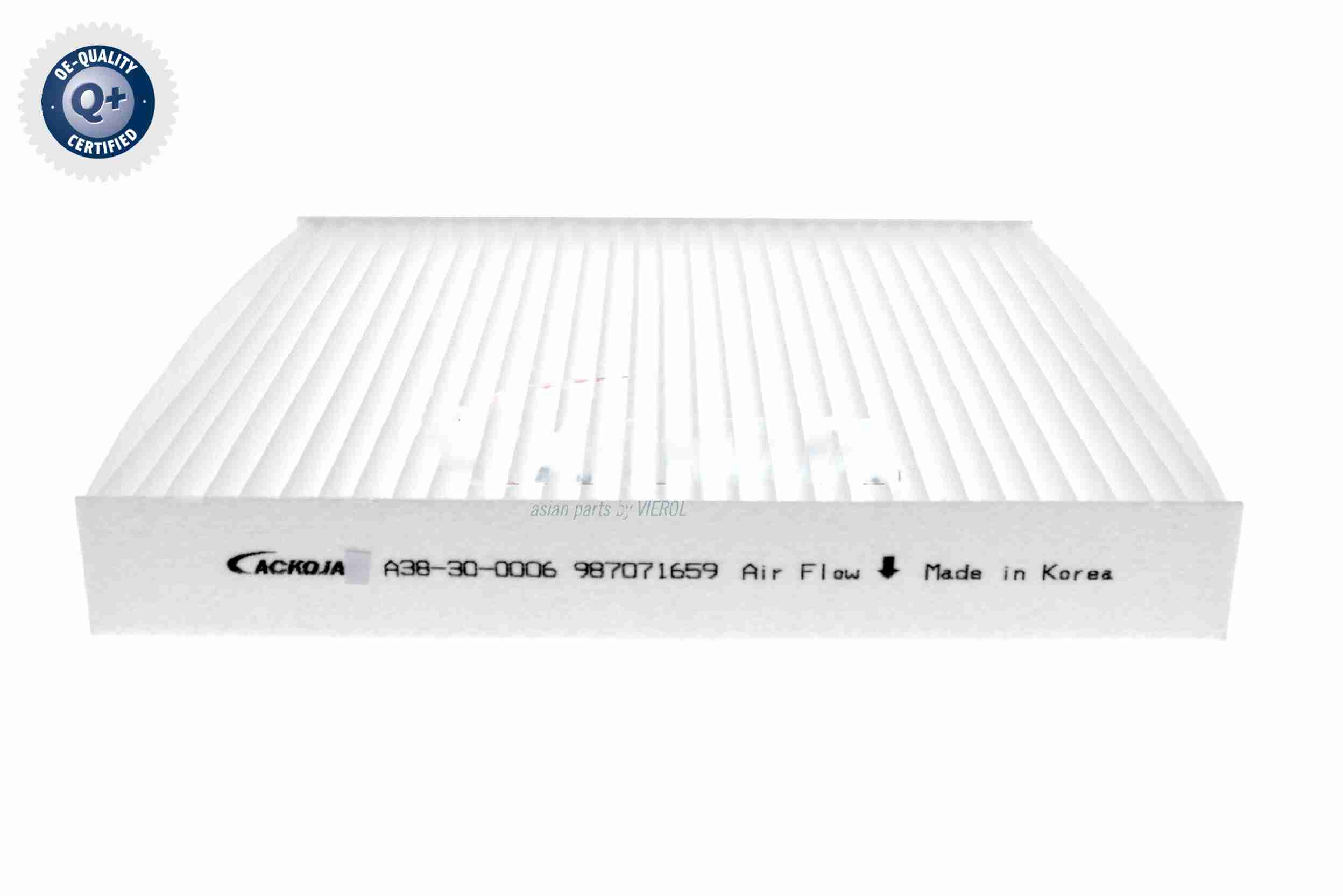 Ackoja Interieurfilter A38-30-0006