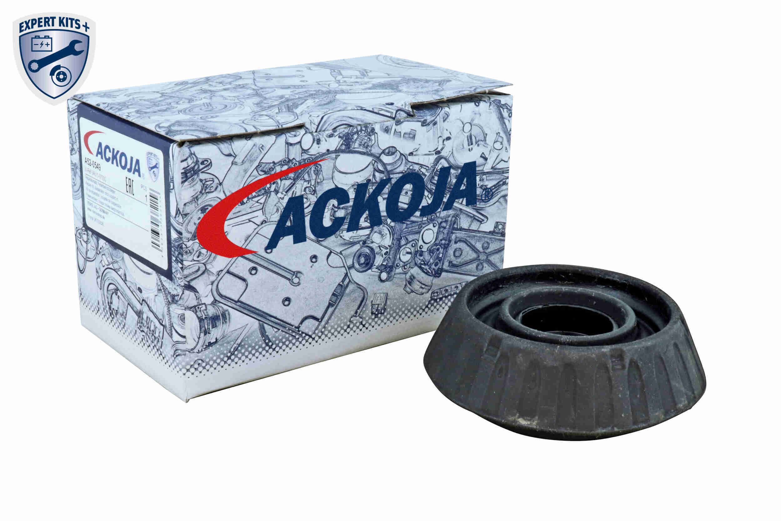 Ackoja Veerpootlager & rubber A52-0549