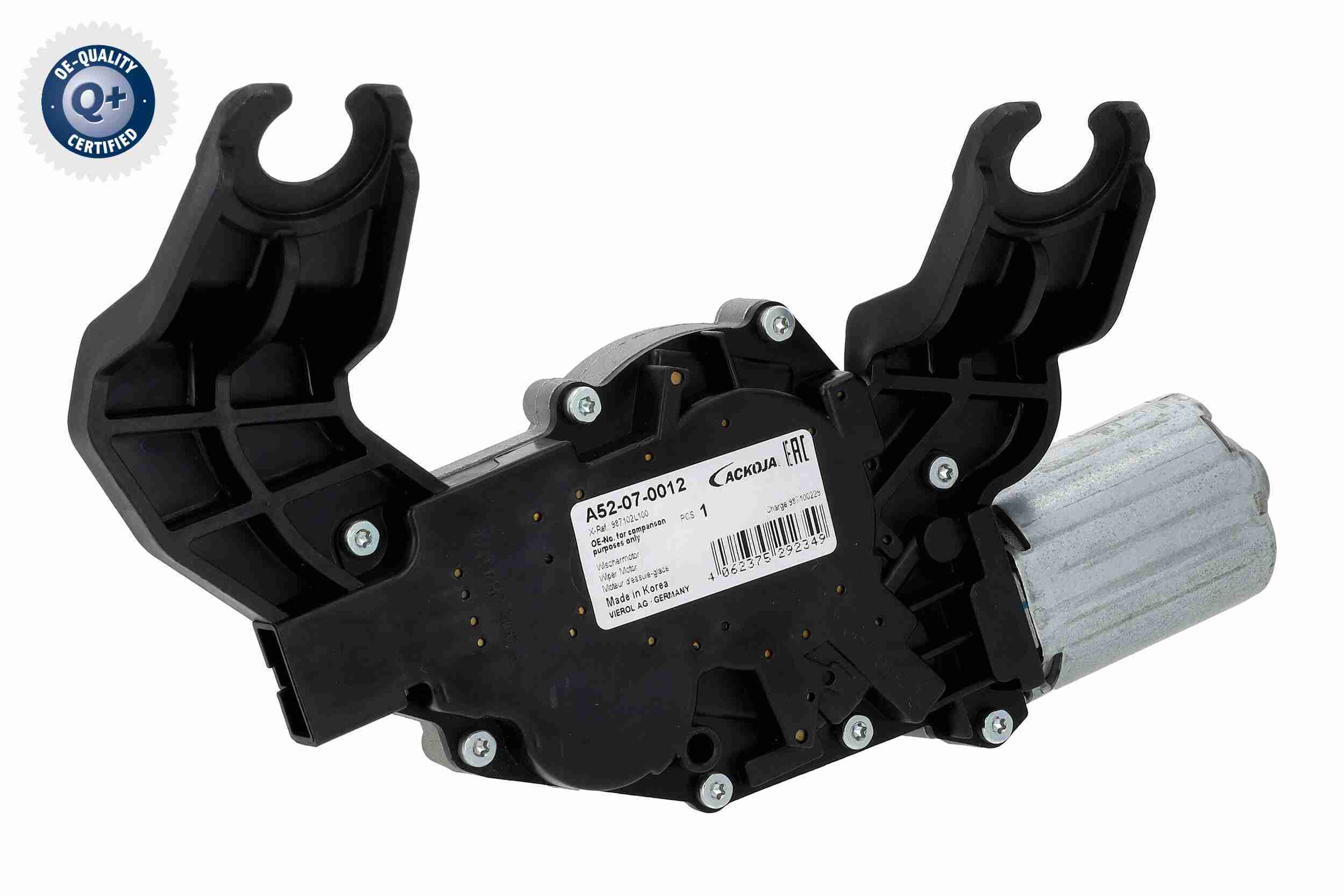 Ackoja Ruitenwissermotor A52-07-0012