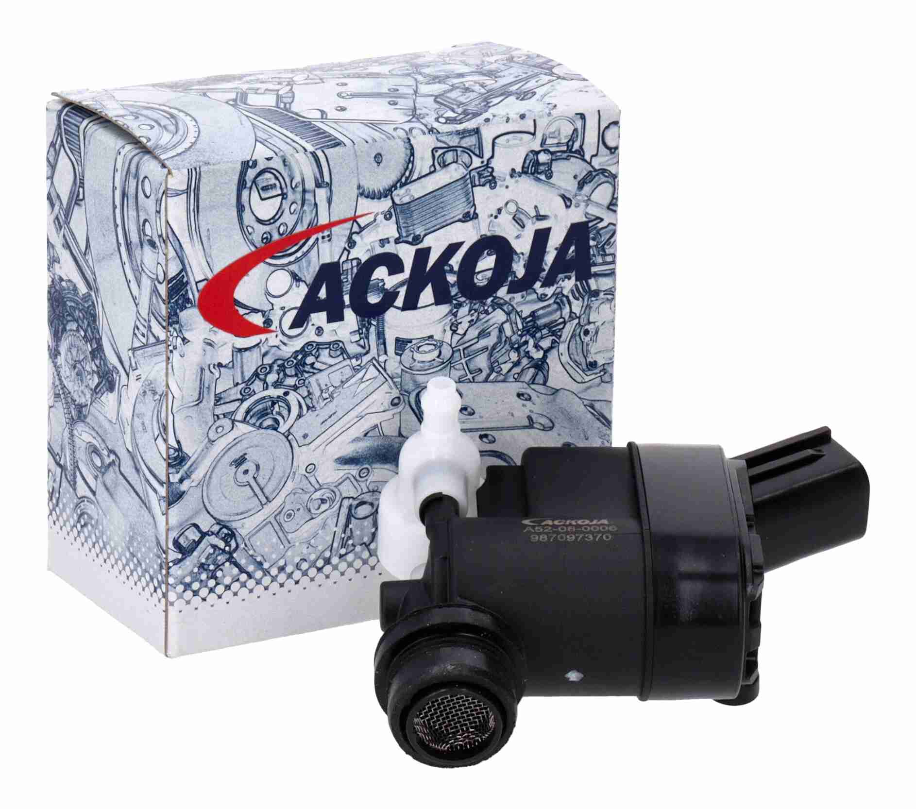 Ackoja Reinigingsvloeistofpomp, ruitenreiniging A52-08-0006