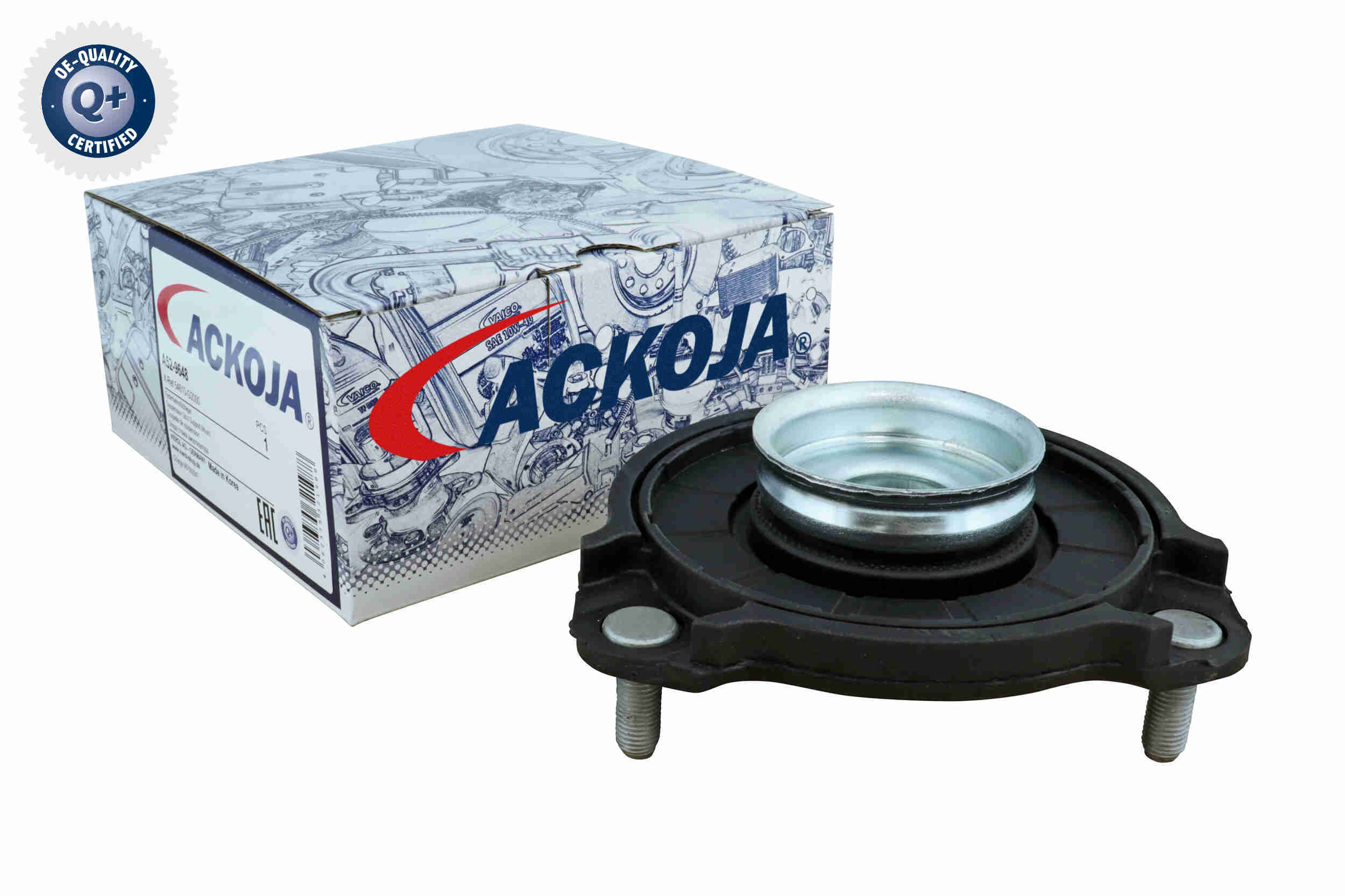 Ackoja Veerpootlager & rubber A52-9648