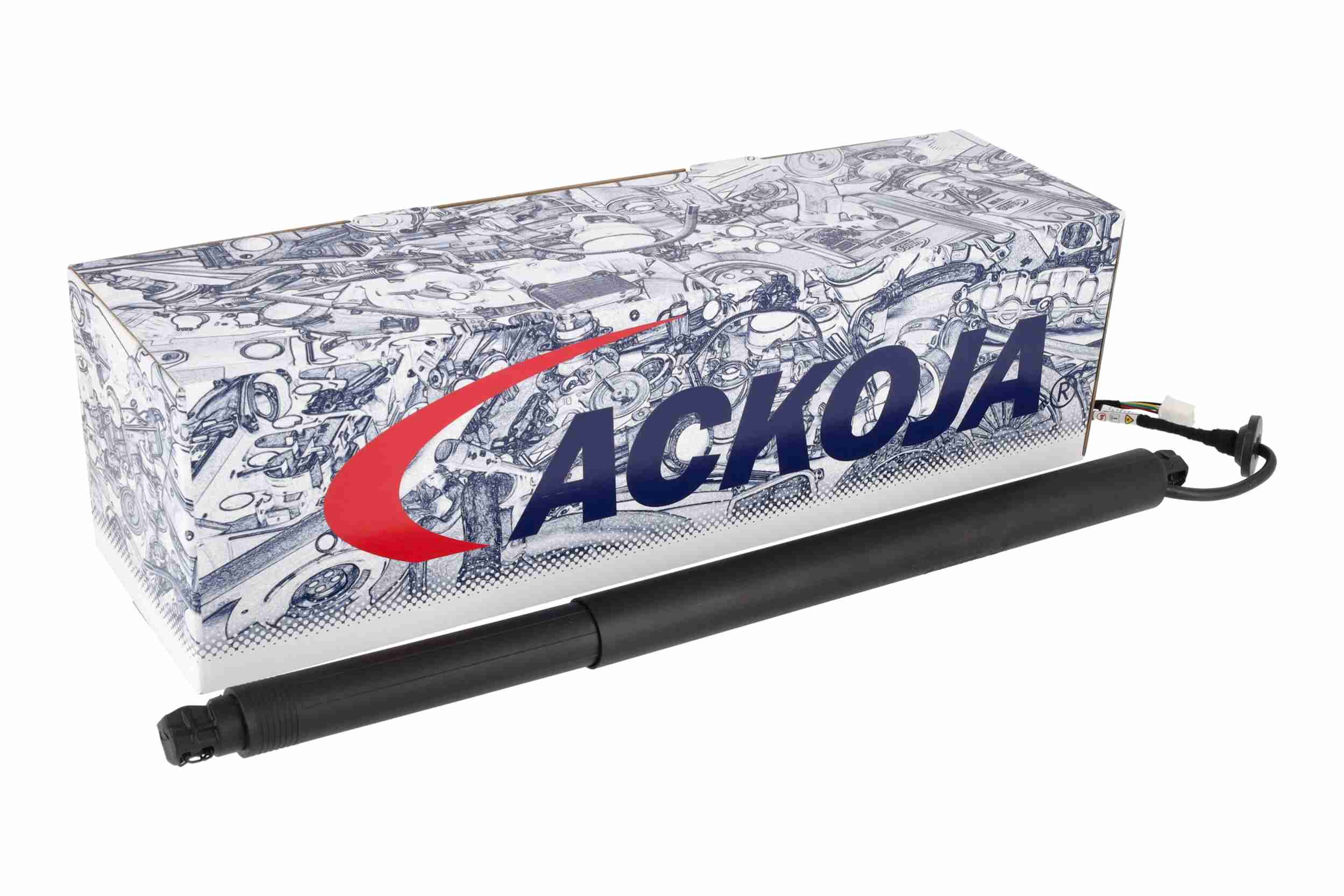 Ackoja Elektromotor, achterklep A63-55-0001