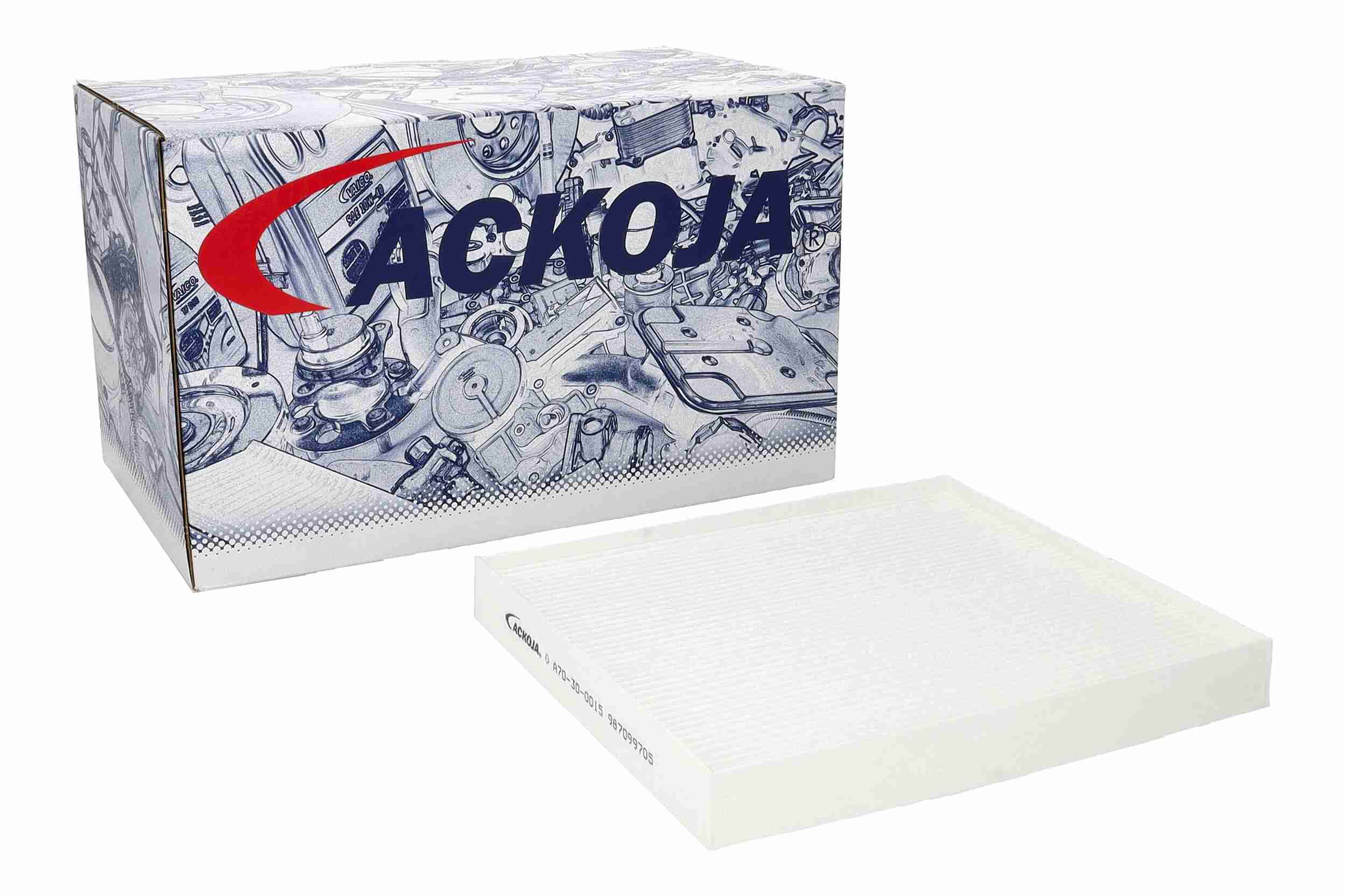 Ackoja Interieurfilter A70-30-0015