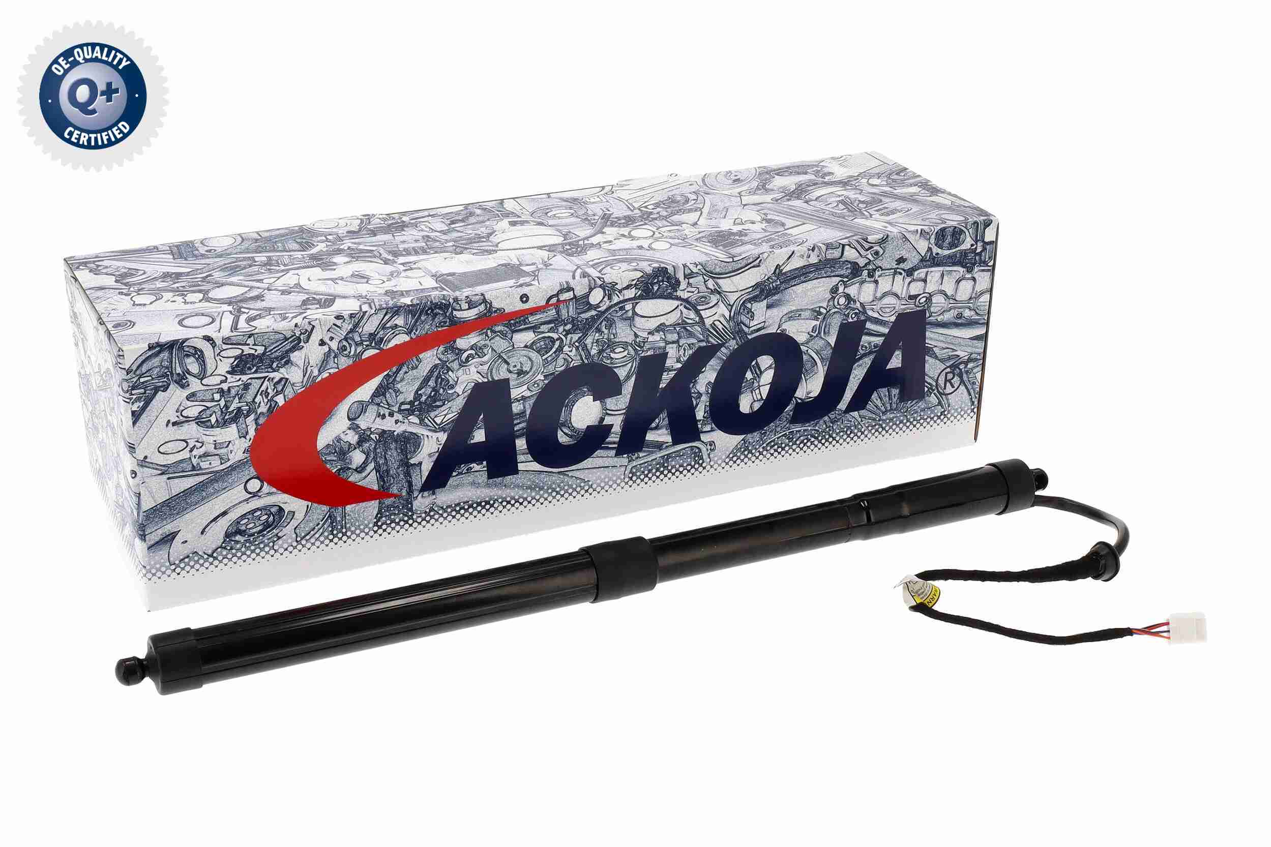 Ackoja Elektromotor, achterklep A70-55-0011