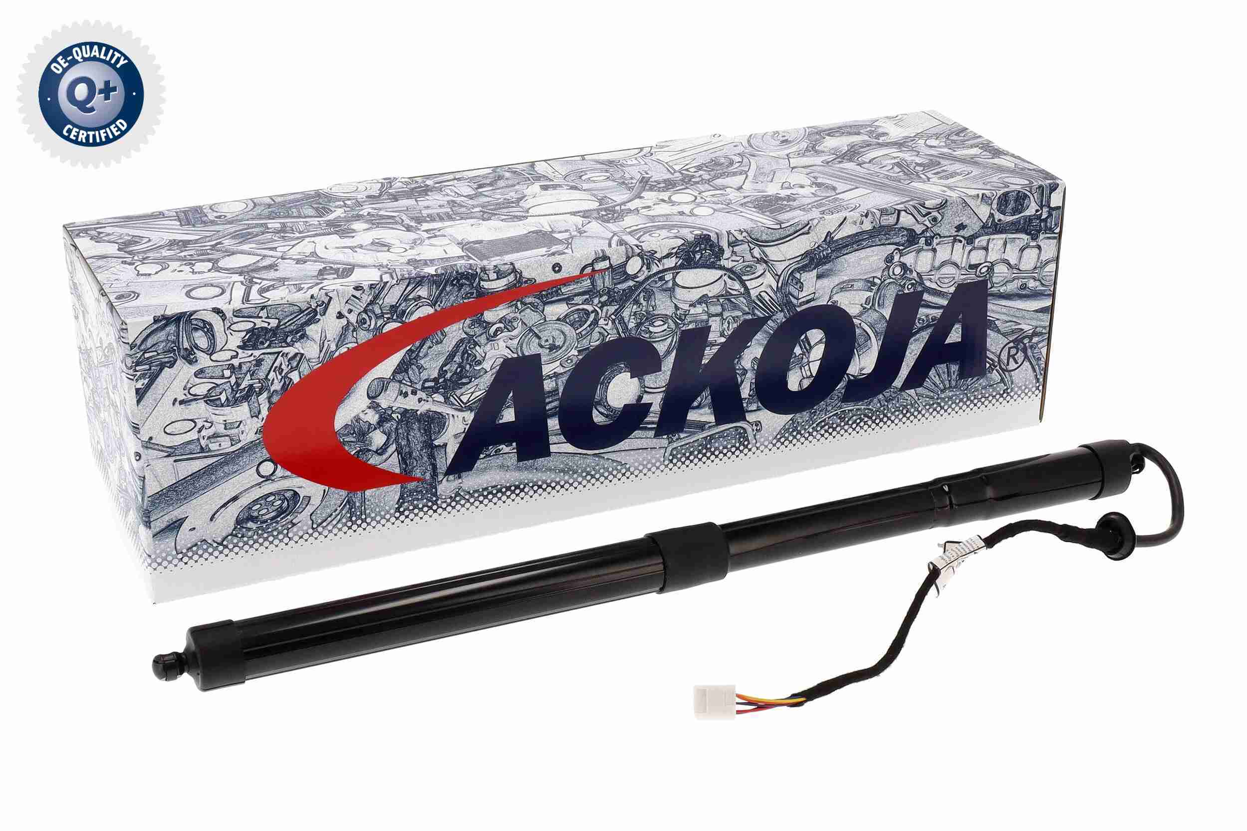 Ackoja Elektromotor, achterklep A70-55-0012