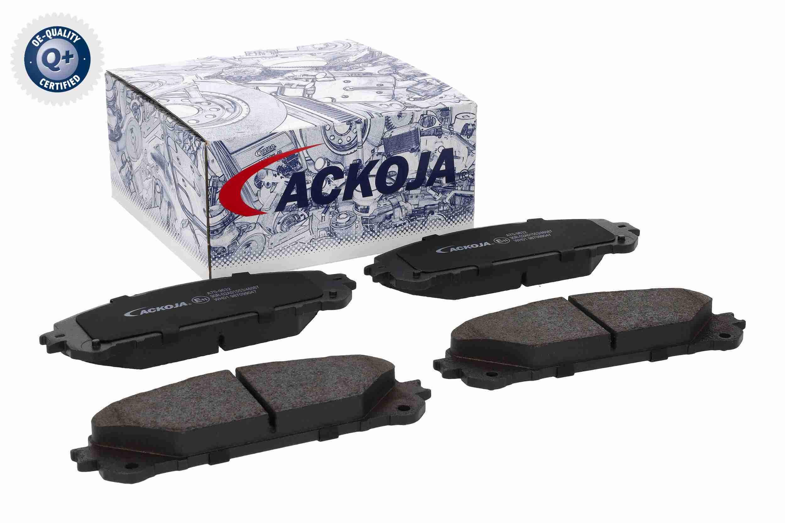 Ackoja Remblokkenset, schijfrem A70-9632