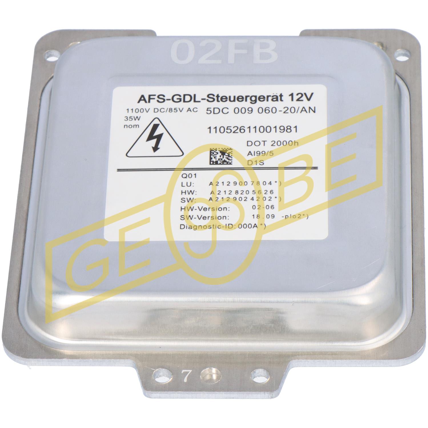 Gebe Xenon voorschakelunit 9 9600 1